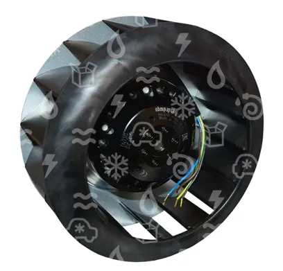 ventilátor radiální EBM PAPST, 180 mm, R2E180-AS77-05